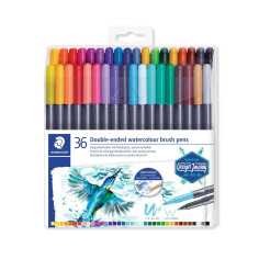 Comprar Marcadores Staedtler Marsgraphic Duo C/36 | Brush Pen | Staedtler