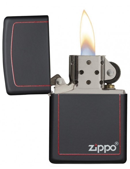 Comprar Isqueiro Zippo Black Matte W/Zippo & Border | Isqueiros | Zippo