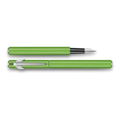 Comprar Caneta Caran D´Ache 849 Metal F Verde | Canetas Aparo | Caran d Ache