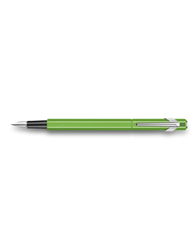 Comprar Caneta Caran D´Ache 849 Metal F Verde | Canetas Aparo | Caran d Ache