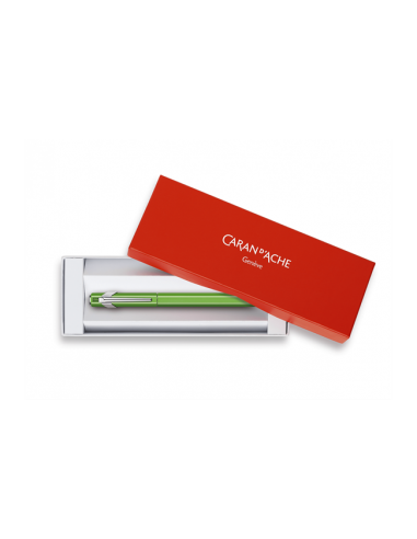 Comprar Caneta Caran D´Ache 849 Metal F Verde | Canetas Aparo | Caran d Ache