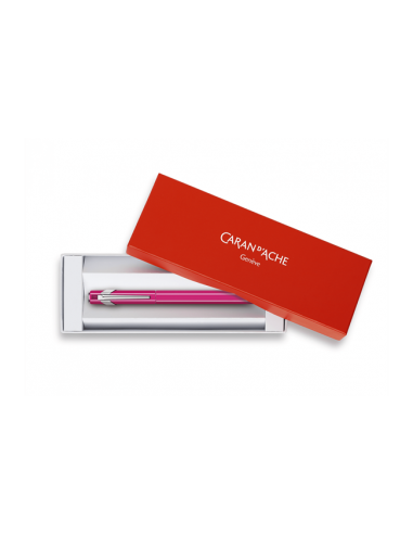 Comprar Caneta Caran D´Ache 849 Metal F Rosa | Canetas Aparo | Caran d Ache