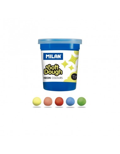 Comprar Conj. Plasticina Soft Milan C/5 Neon | Material de modelagem | Milan