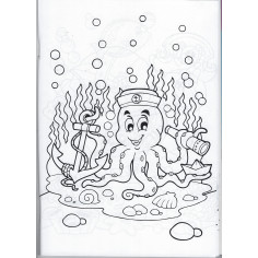 Comprar Livro de Colorir Animais do Mar 21 | Livros pintura | Papelaria João Correia 2