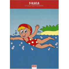 Comprar Livro de Colorir Praia 20 | Livros pintura | Papelaria João Correia