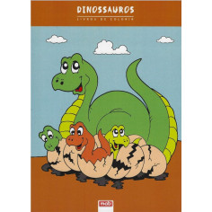 Comprar Livro de Colorir Dinossauros 18 | Livros pintura | Papelaria João Correia