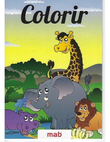 Comprar Livro de Colorir na Selva 16 | Livros pintura | Papelaria João Correia