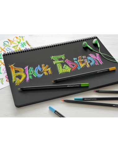 Comprar Lápis Cor Faber-Castell Black Edition Super Soft C/36 | Lápis de cor Polychromos | Faber-Castell