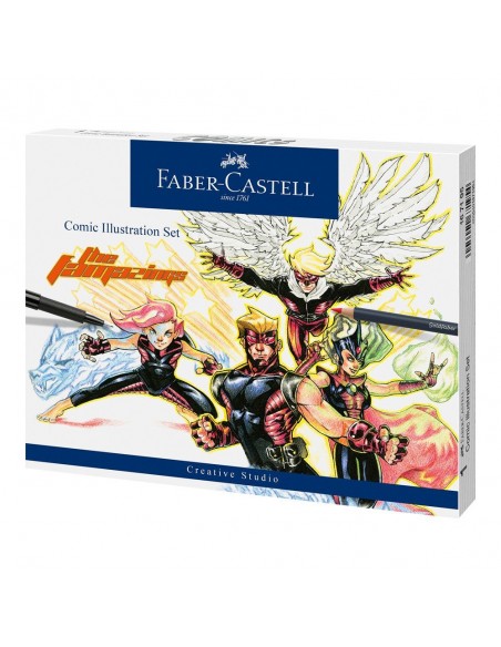 Comprar Set Ilustração Comic Faber-Castell | Marcadores de feltro | Faber-Castell