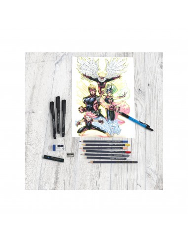 Comprar Set Ilustração Comic Faber-Castell | Marcadores de feltro | Faber-Castell