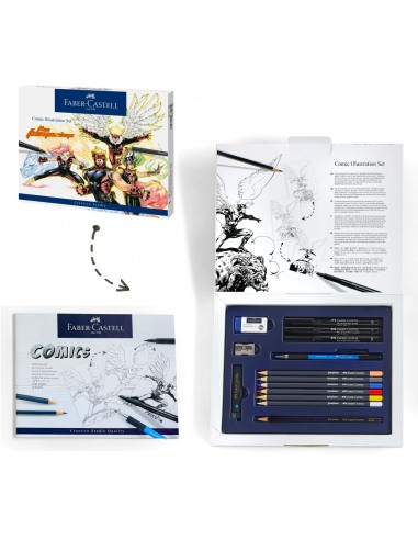 Comprar Set Ilustração Comic Faber-Castell | Marcadores de feltro | Faber-Castell