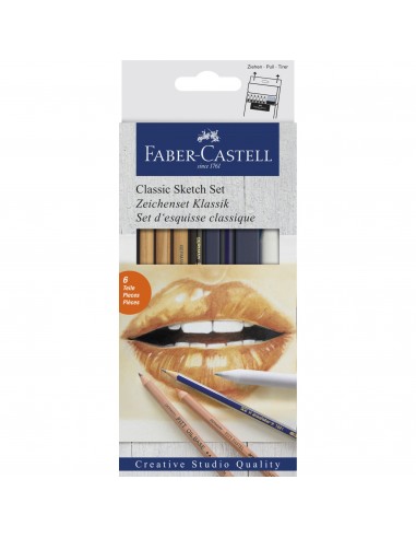 Comprar Conj. Sketch Faber-Castell | Lápis Graphite | Faber-Castell