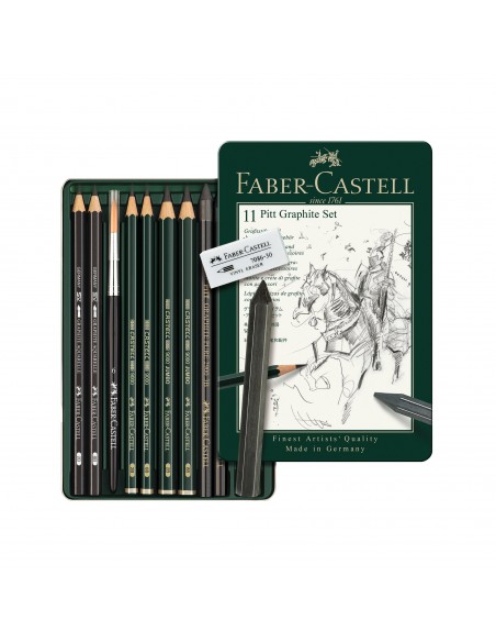 Comprar Set Pitt Graphite Faber-Castell Peq. | Lápis Graphite | Faber-Castell