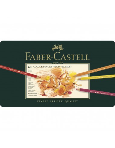 Comprar Lápis Faber-Castell Polychromos C/60 | Lápis de cor Polychromos | Faber-Castell