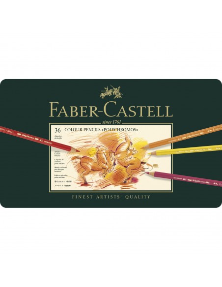 Comprar Lápis Faber-Castell Polychromos C/36 | Lápis de cor Polychromos | Faber-Castell