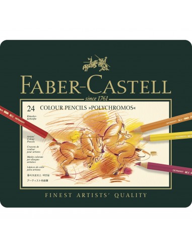 Comprar Lápis Faber-Castell Polychromos C/24 | Lápis de cor Polychromos | Faber-Castell