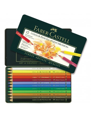 Comprar Lápis Faber-Castell Polychromos C/12 | Lápis de cor Polychromos | Faber-Castell