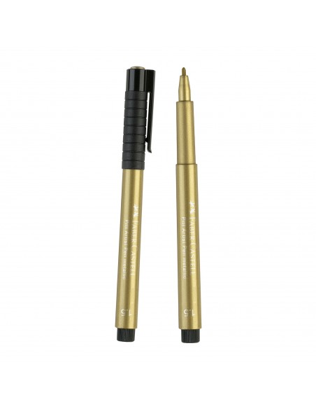 Comprar Marcador Pitt Dour./Prateado Faber-Castell | Marcadores de feltro | Faber-Castell