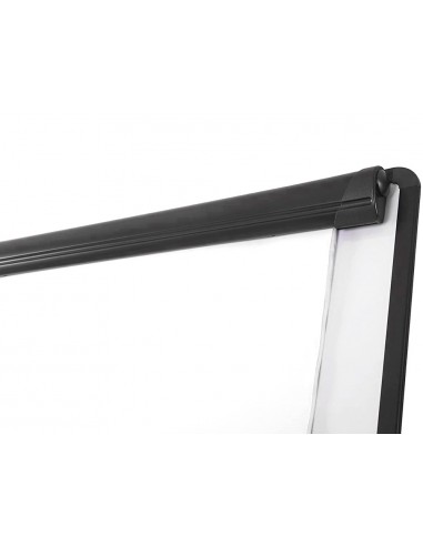 Comprar Quadro tripé c/caixilho plástico preto c/prateleira e apto para bloco papel (70x103) | Quadros Brancos | Q-Connect