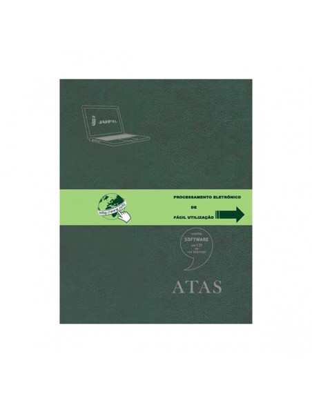 Comprar Livro de Atas P/ Computador | Blocos, Fichas e Livros de Contabilidade | Papelaria João Correia