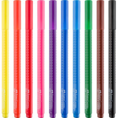 Comprar Marcadores Faber-Castell Grip Color C/10 | Marcadores de feltro | Faber-Castell 2