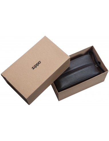 Comprar Bolsa Zippo Necessaire em Couro Moka | Marroquinaria | Zippo