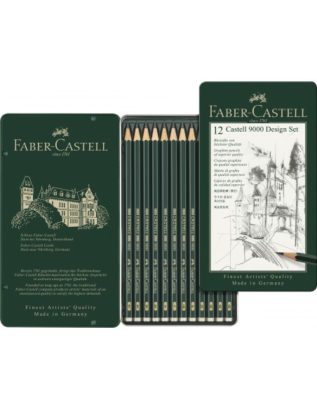 Comprar Cx. Faber-Castell C/12 Graduações 5B/5H | Lápis | Faber-Castell