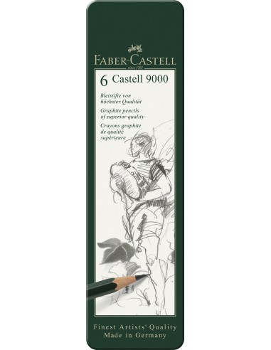 Comprar Cx. Faber-Castell C/6 Graduações | Lápis Graphite | Faber-Castell