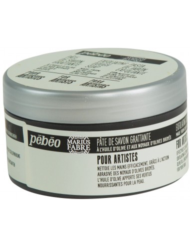 Comprar Pébéo Sabonete Natural Preto Esfoliante P/Mãos 200 grs | Auxiliares | Pébéo