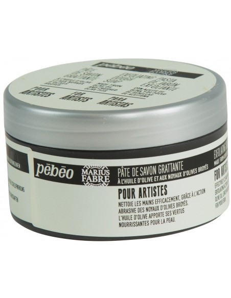 Comprar Pébéo Sabonete Natural Preto Esfoliante P/Mãos 200 grs | Auxiliares | Pébéo