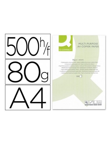 Comprar Resma papel branco A4 80 gr. | Papel | Q-Connect
