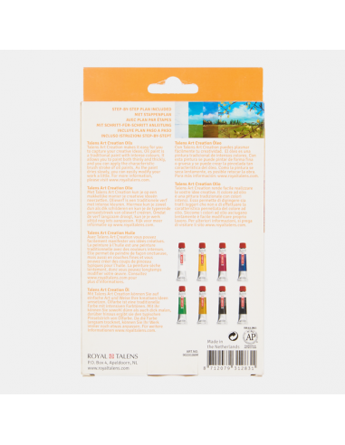 Comprar Óleo Art Creation Set C/8 cores 12 ml. | Óleo | Talens