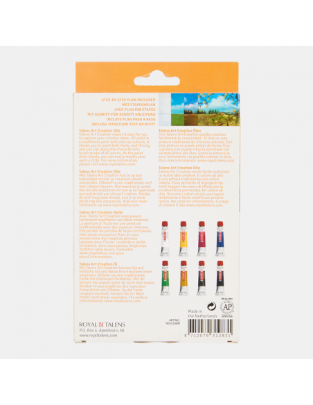 Comprar Óleo Art Creation Set C/8 cores 12 ml. | Óleo | Talens