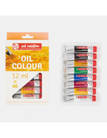 Comprar Óleo Art Creation Set C/8 cores 12 ml. | Óleo | Talens