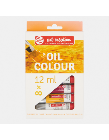 Comprar Óleo Art Creation Set C/8 cores 12 ml. | Óleo | Talens