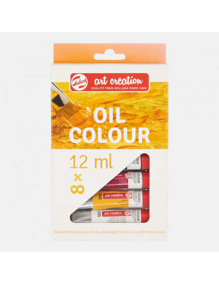 Comprar Óleo Art Creation Set C/8 cores 12 ml. | Óleo | Talens