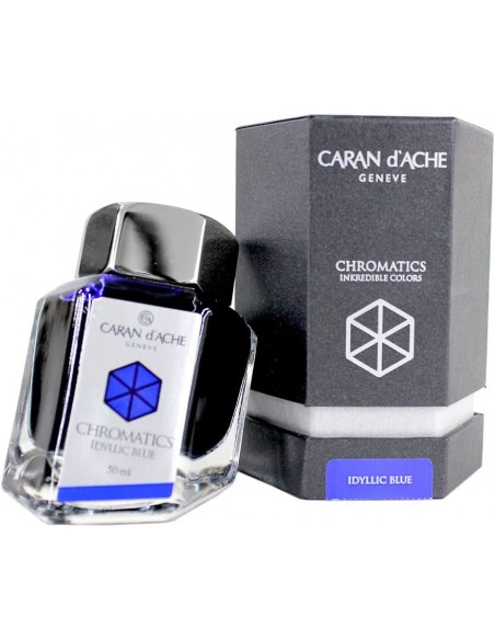 Comprar Tinteiro Caran d´Ache ´ Chromatics ` Azul Idílico 50 ml. | Tinteiros | Caran d Ache