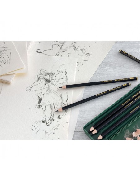 Comprar Lápis Faber-Castell Pitt Grafite Matt | Graphite | Faber-Castell