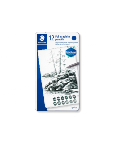 Comprar Cx. Lápis Lumograph Staedtler C/12  11B/HB | Lápis Graphite | Staedtler