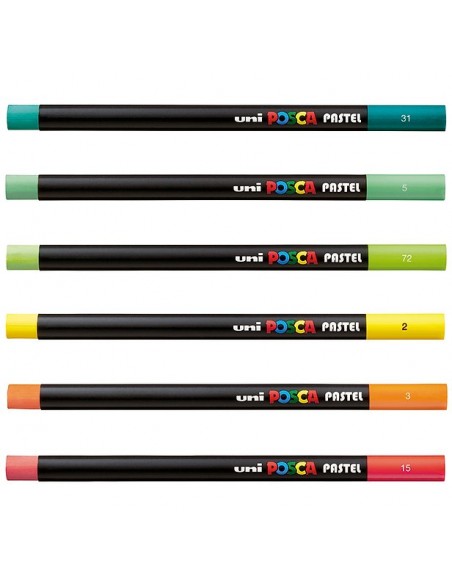 Comprar Pastel Posca C/24 Cores | Lápis | Posca