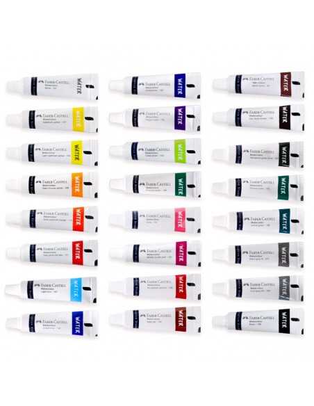 Aquarela Faber-Castell C/24 Tubos 169624