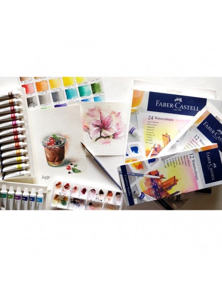 Aquarela Faber-Castell C/24 Tubos 169624