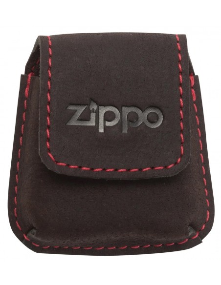 Comprar Bolsa de Isqueiro Zippo Couro Castanha | Marroquinaria | Zippo
