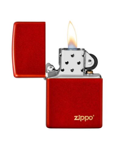 Comprar Isqueiro Zippo Logo Red Metallic | Isqueiros | Zippo