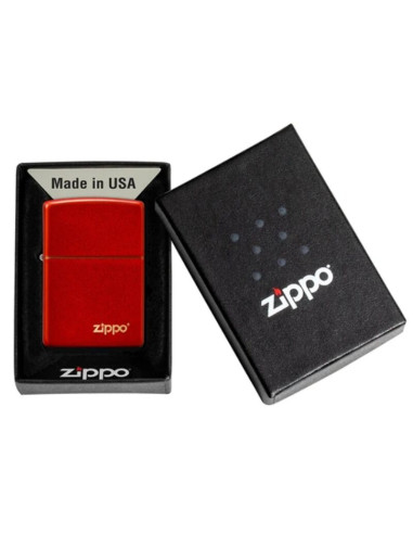 Comprar Isqueiro Zippo Logo Red Metallic | Isqueiros | Zippo