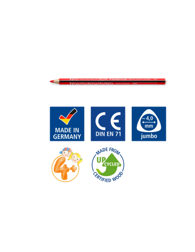 Comprar Lápis Cor Noris Jumbo c/12 100% PEFC | Pintura | Staedtler
