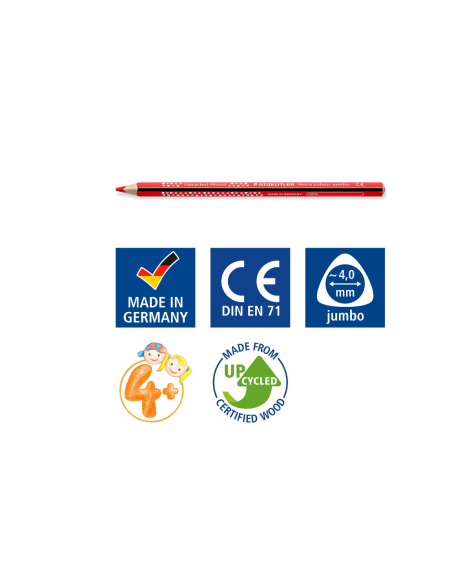 Comprar Lápis Cor Noris Jumbo c/12 100% PEFC | Pintura | Staedtler