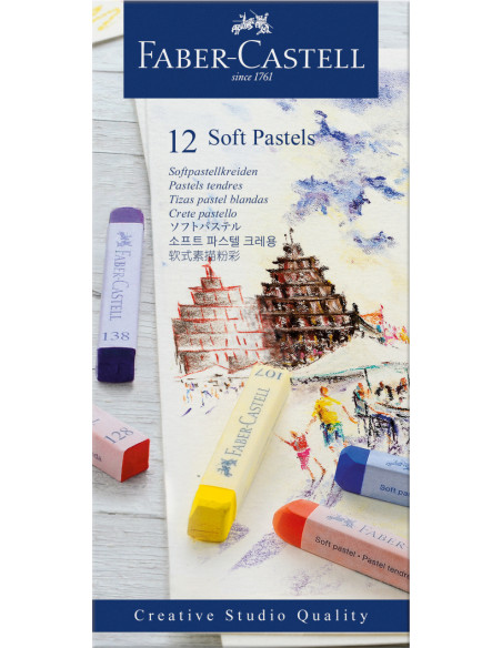Comprar Pastel Seco C/12 Tizas Faber-Castell | Pastel Seco | Faber-Castell