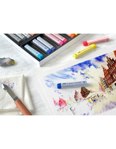 Comprar Pastel Seco C/12 Tizas Faber-Castell | Pastel Seco | Faber-Castell