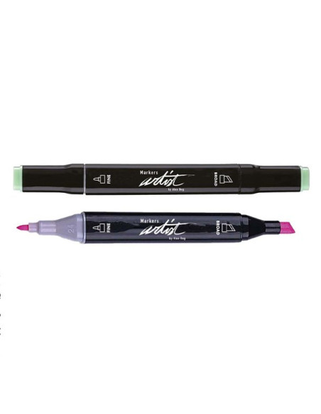 Comprar Estojo de Marcadores artist Alex Bog C/60 | Brush Pen | Papelaria João Correia